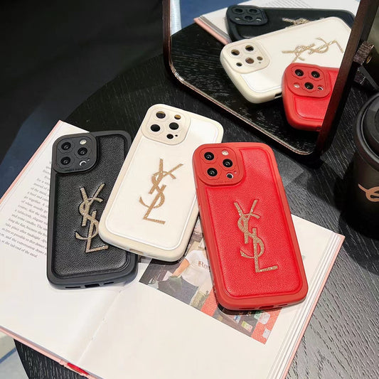Luxurious Golden Logo Phone Case - Iphonecasehouse