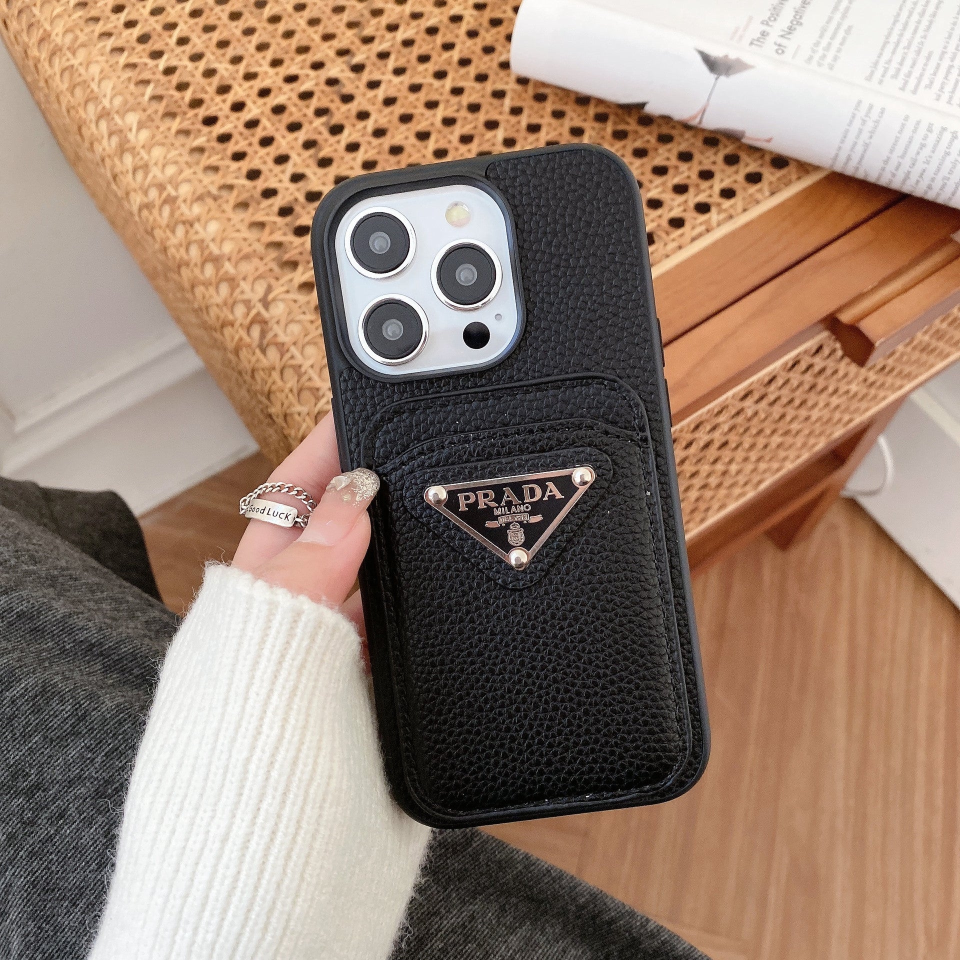 Pra Card Holder Color iPhone Case - Iphonecasehouse