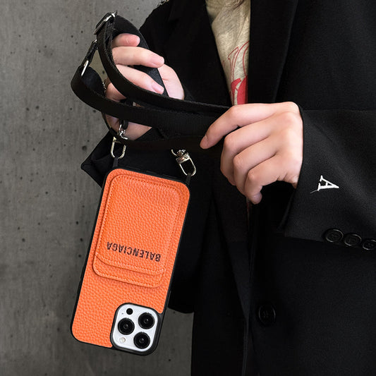 BB Crossbody Leather iPhone Case - Iphonecasehouse