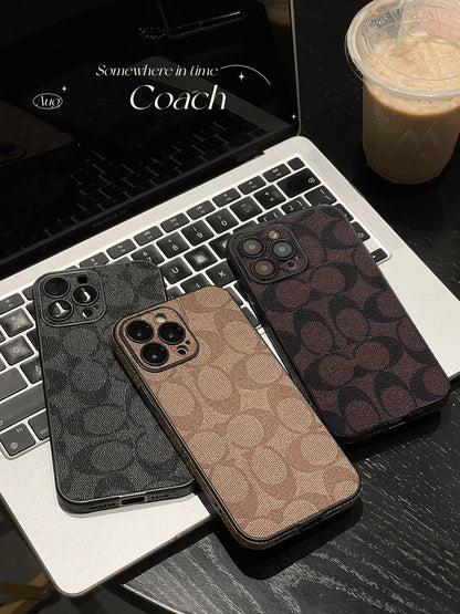 Coach iPhone Case Black -QB240402 - Iphonecasehouse