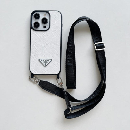 Pra Crossbody Leather iPhone Case - Iphonecasehouse