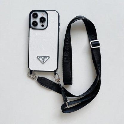Pra Crossbody Leather iPhone Case - Iphonecasehouse