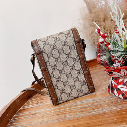 GG Crossbody Leather Bag - Iphonecasehouse