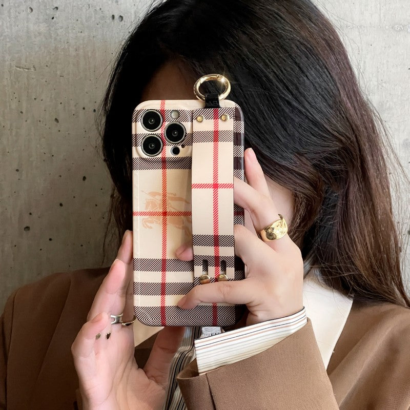 Bur Classic Color Wristband iPhone Case - Iphonecasehouse