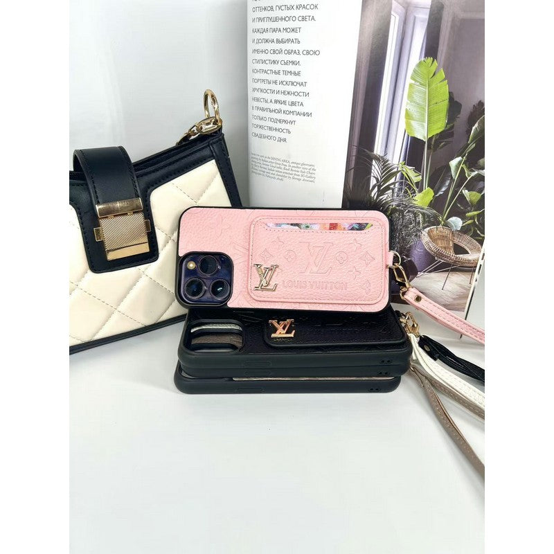 Lou Four Colors Card Bag iPhone Case - Iphonecasehouse