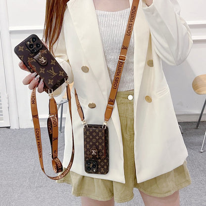 Lou Card Bag Crossbody Color Chain iPhone Case - Iphonecasehouse