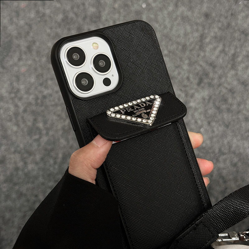 Pra Crossbody Leather iPhone Case - Iphonecasehouse