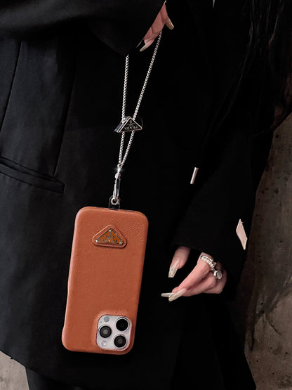Pra Leather Crossbody iPhone Case - Iphonecasehouse