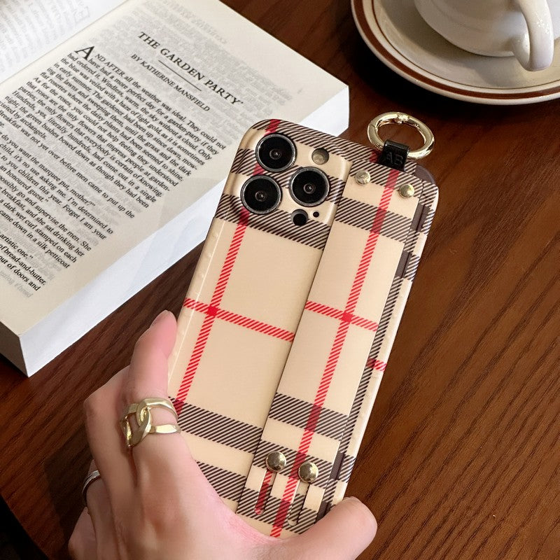 Bur Classic Color Wristband iPhone Case - Iphonecasehouse