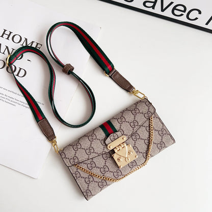 Monogram LV Luxurious Phone Case With Strap