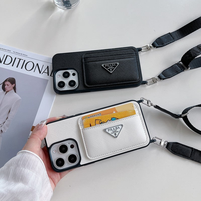 Pra Card Holder Crossbody iPhone Case - Iphonecasehouse