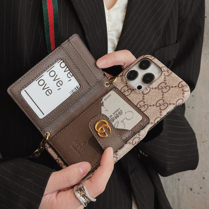 GG Card Bag Crossbody iPhone Case - Iphonecasehouse