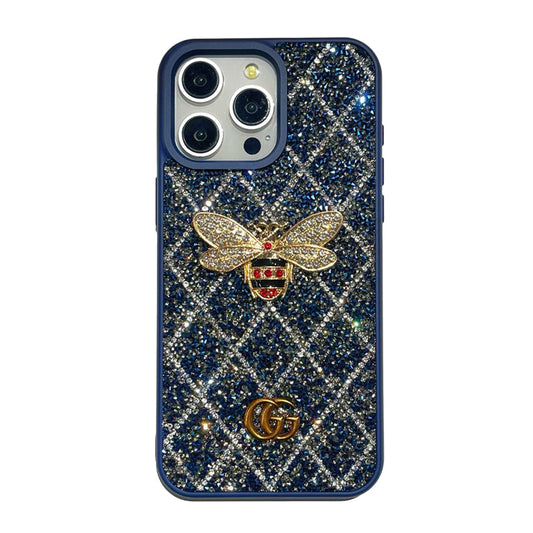 GG Bee Diamond iPhone Case - Iphonecasehouse