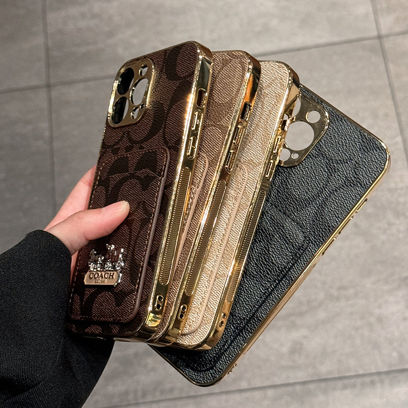 Coa Card Bag Leather iPhone Case - Iphonecasehouse