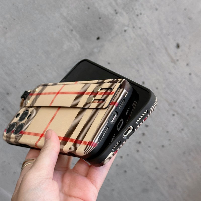 Bur Classic Color Wristband iPhone Case - Iphonecasehouse