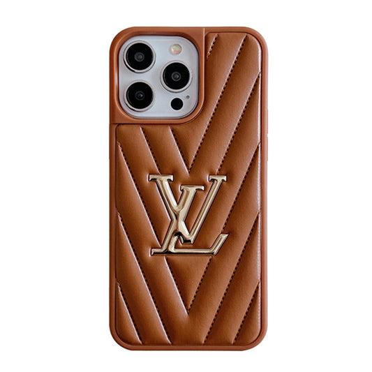 Lou Leather iPhone Case - Iphonecasehouse