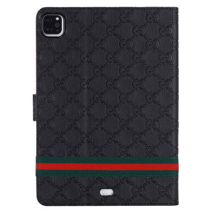 3D Embossing Flip Cover Holster Apple iPad Cases With Stand Function - Iphonecasehouse