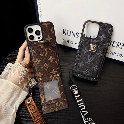 Lou Classic Color Crossbody iPhone Case - Iphonecasehouse
