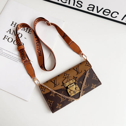 Monogram LV Luxurious Phone Case With Strap