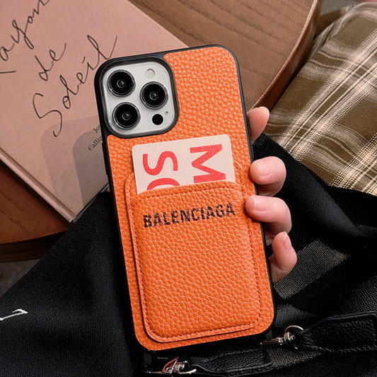 BB Crossbody Leather iPhone Case - Iphonecasehouse