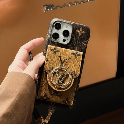 Lou Card Holder Chain iPhone Case - Iphonecasehouse