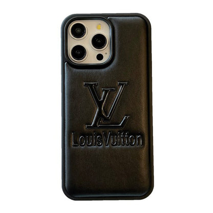 Lou Leather iPhone Case - Iphonecasehouse
