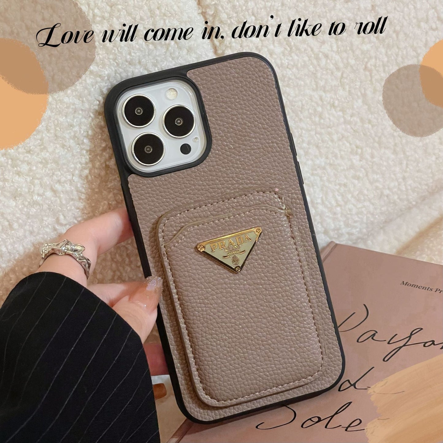 Pra Card Holder Color iPhone Case - Iphonecasehouse