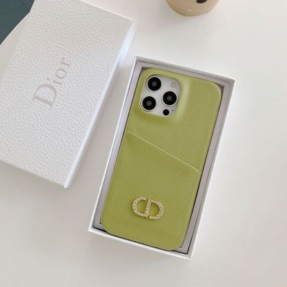 CD Leather iPhone Case - Iphonecasehouse
