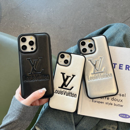 Lou Leather iPhone Case - Iphonecasehouse