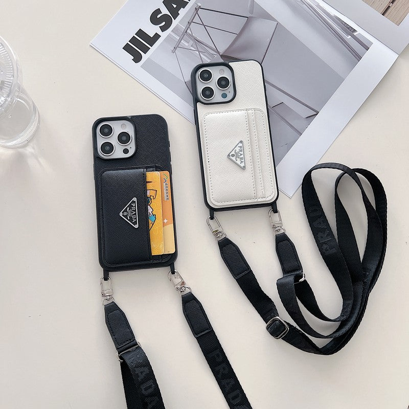 Pra Card Holder Crossbody iPhone Case - Iphonecasehouse