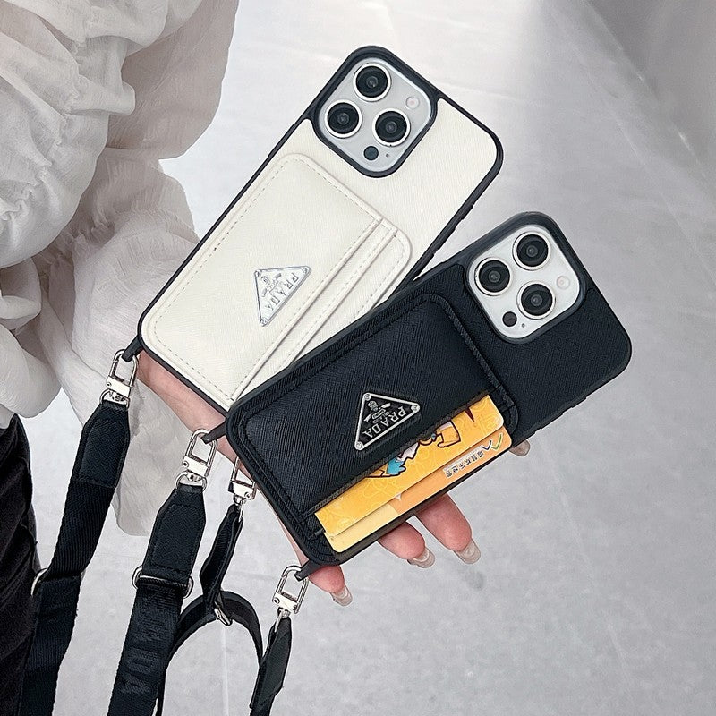 Pra Card Holder Crossbody iPhone Case - Iphonecasehouse