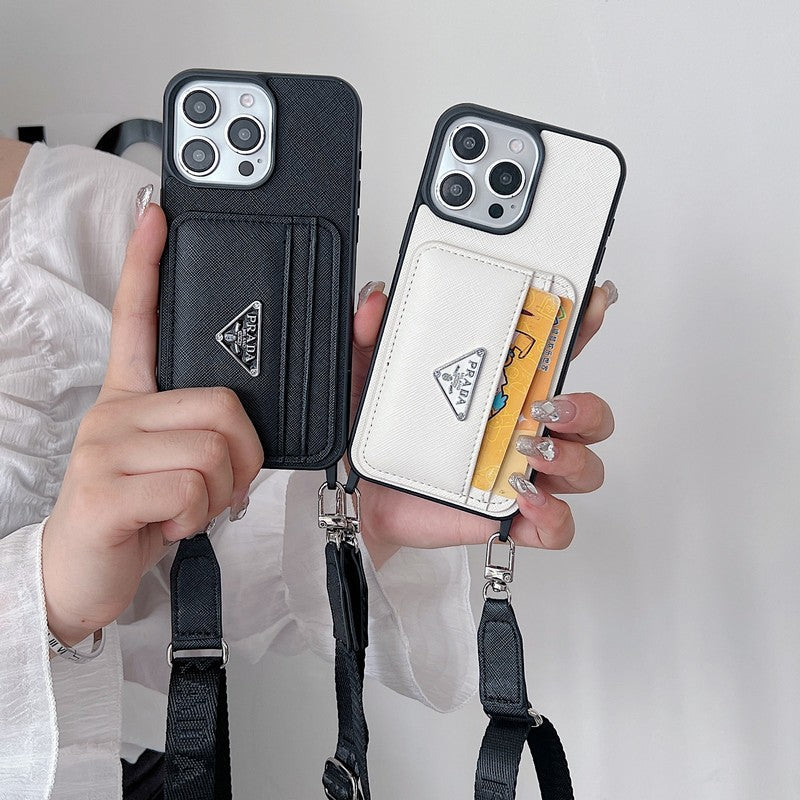 Pra Card Holder Crossbody iPhone Case - Iphonecasehouse