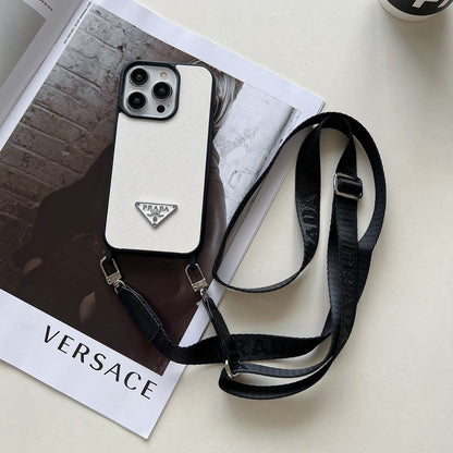 Pra Crossbody Leather iPhone Case - Iphonecasehouse