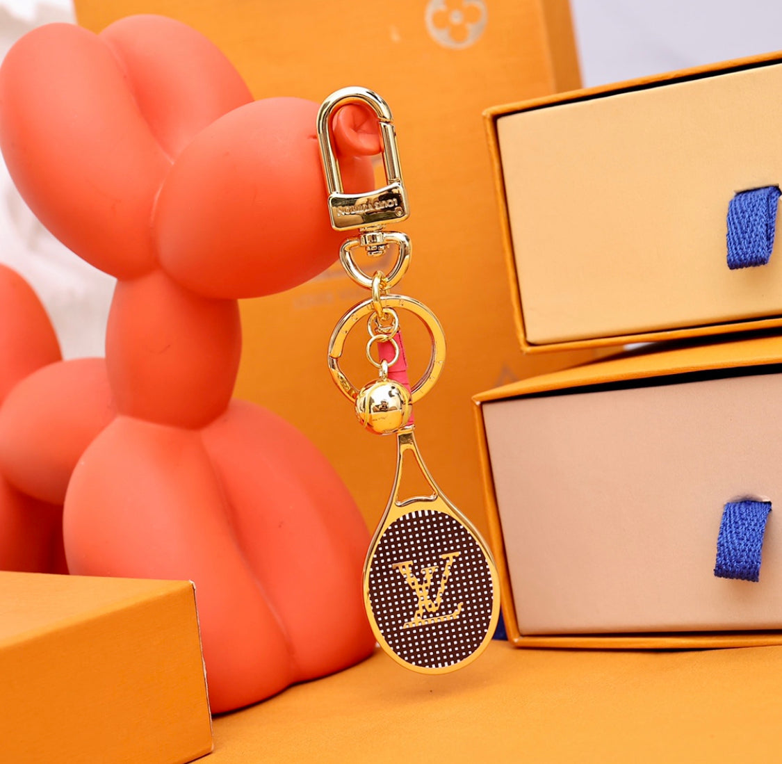 tennis racket LV keychain - Iphonecasehouse