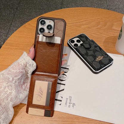 Coach iPhone Case With Wallet -LBK241416 - Iphonecasehouse