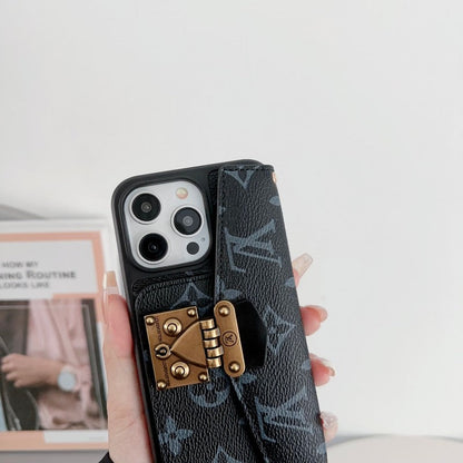 Lou Lock Card Bag iPhone Case - Iphonecasehouse