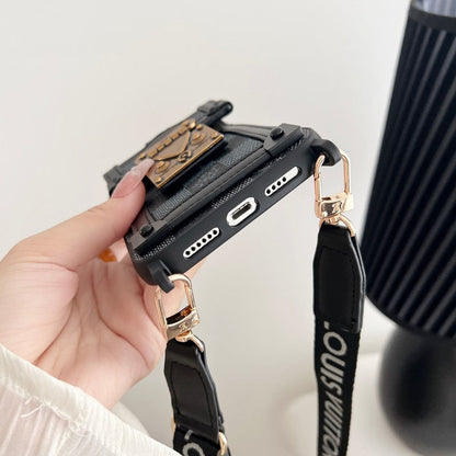 Lou Brown Crossbody Chain iPhone Case - Iphonecasehouse