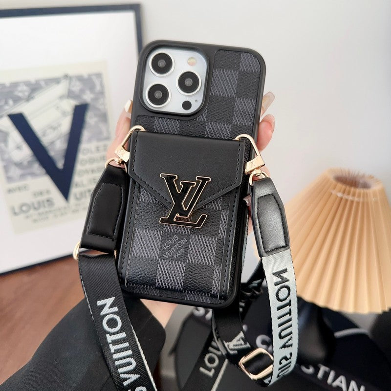 Lou Card Bag Five Color Chain iPhone Case - Iphonecasehouse