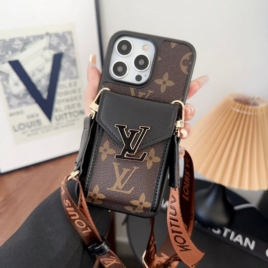 Lou Card Bag Five Color Chain iPhone Case - Iphonecasehouse