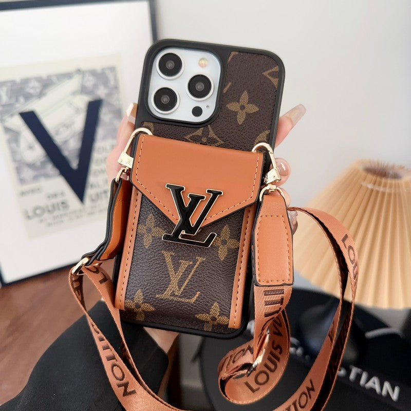 Lou Card Bag Five Color Chain iPhone Case - Iphonecasehouse