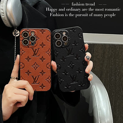 Lou Color Leather iPhone Case - Iphonecasehouse
