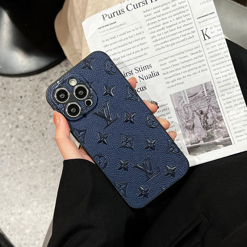 Lou Color Leather iPhone Case - Iphonecasehouse