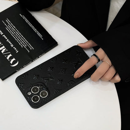 Lou Color Leather iPhone Case - Iphonecasehouse