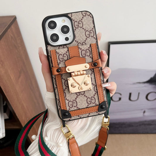 GG Card Bag Chain Classic iPhone Case - Iphonecasehouse