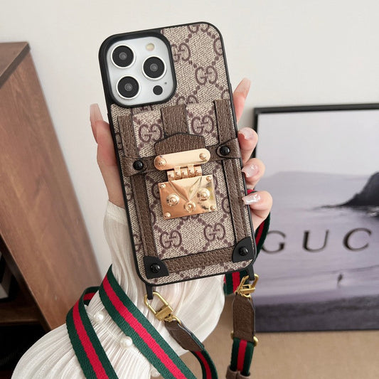 GG Card Bag Chain Classic iPhone Case - Iphonecasehouse