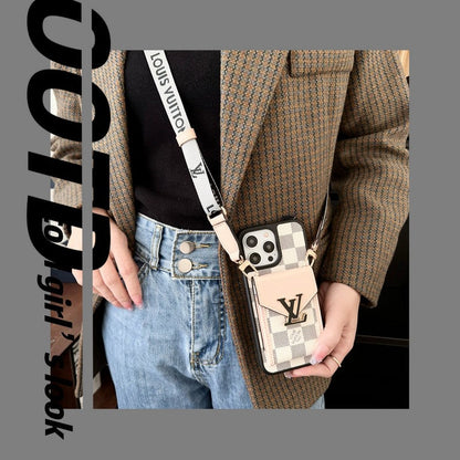 Lou Card Bag Five Color Chain iPhone Case - Iphonecasehouse