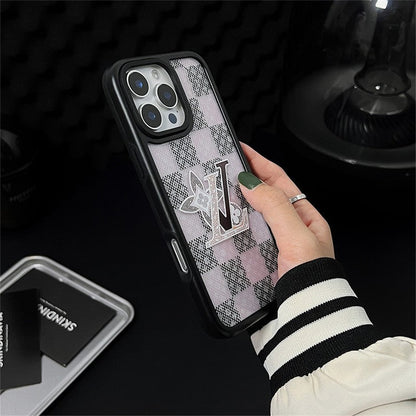 Lou Black Corner iPhone Case - Iphonecasehouse