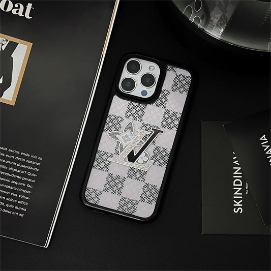 Lou Black Corner iPhone Case - Iphonecasehouse