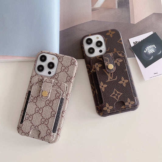 GG Card Holder iPhone Case - Iphonecasehouse