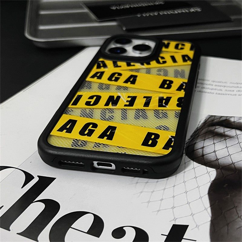 BB Yellow & Red iPhone Case - Iphonecasehouse